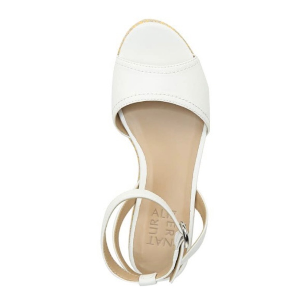NATURALIZER 9.5 WEDGE ESPADRILLE PLATFORM SANDALS - Picture 5 of 9